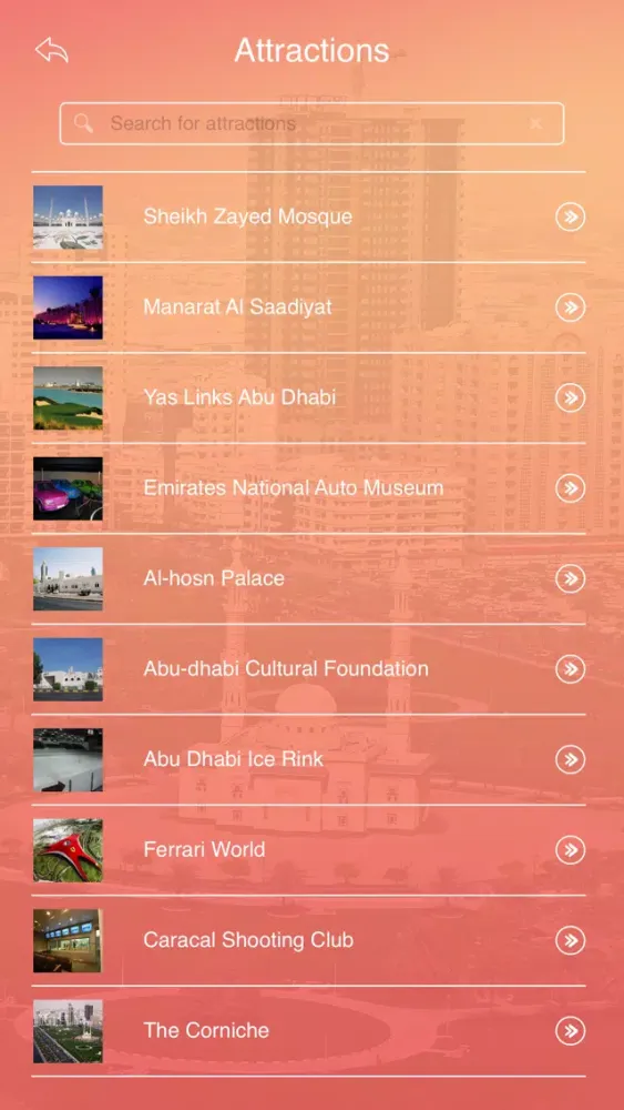 Abu Dhabi City Guide应用截图