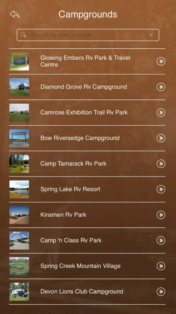 تصاویر Alberta Campgrounds Guide