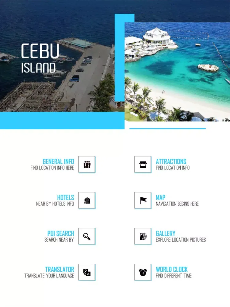 Zrzuty ekranu Cebu Island Tourist Guide iPad 