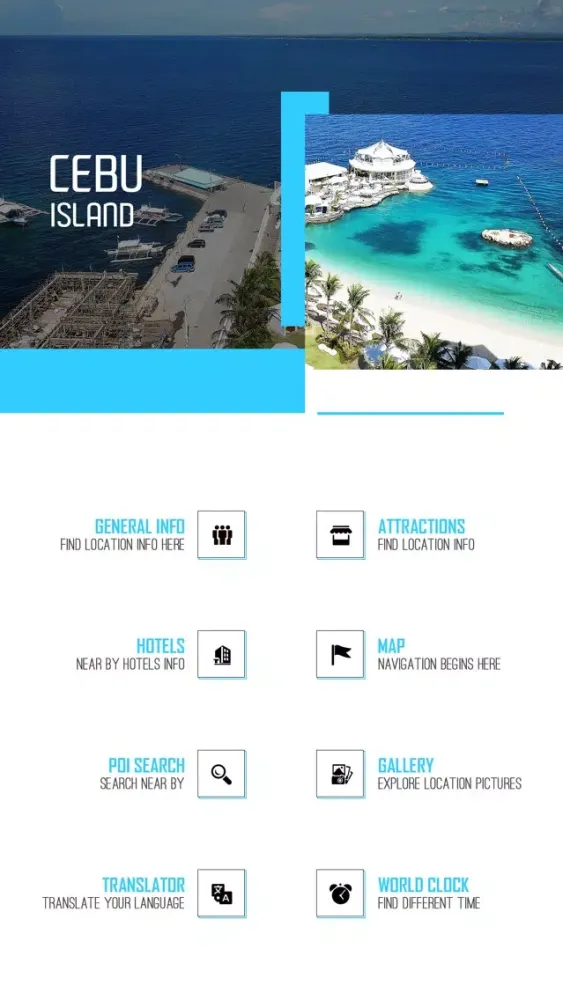 Zrzuty ekranu Cebu Island Tourist Guide
