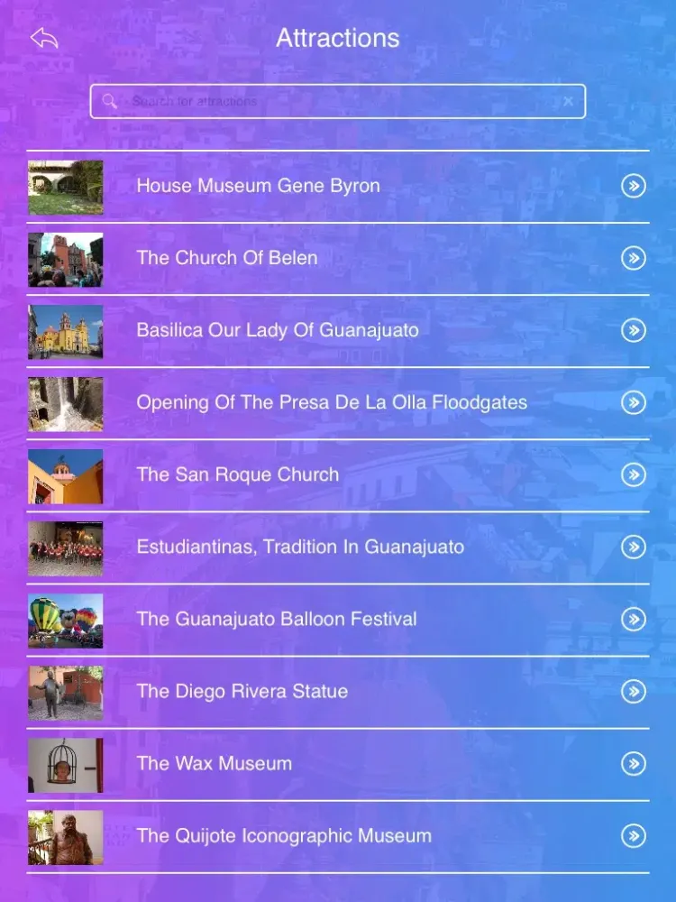 Guanajuato Travel Guide iPad  スクリーンショット