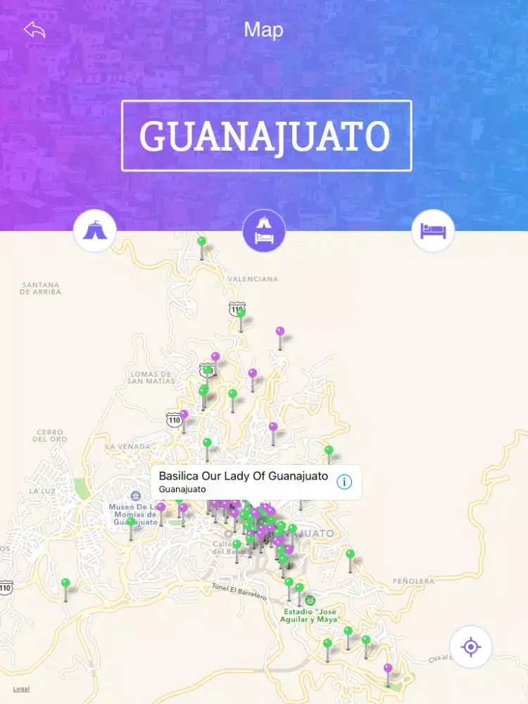 Guanajuato Travel Guide iPad  スクリーンショット