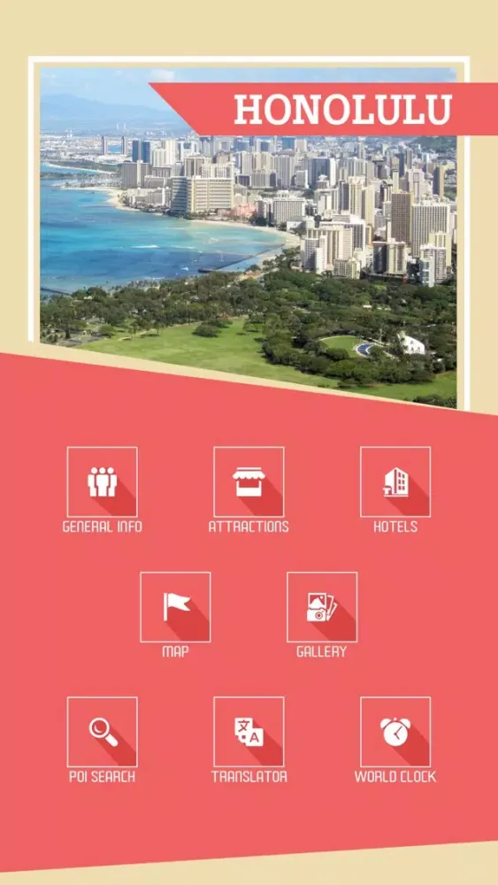 Honolulu City Guide Screenshots
