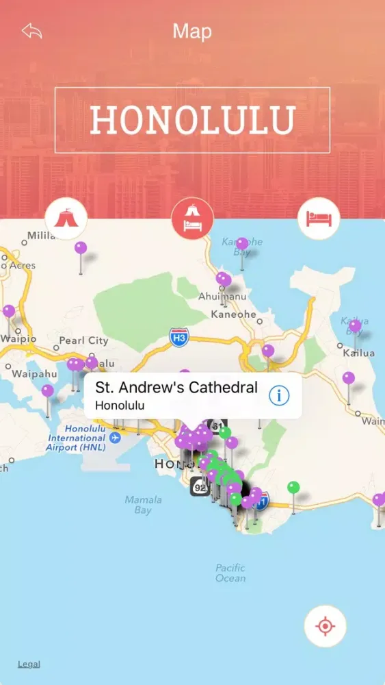 Honolulu City Guide Screenshots