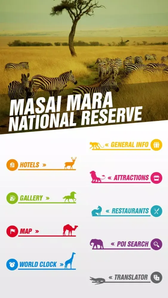 Masai Mara National Reserve Tourism Guide應用截圖