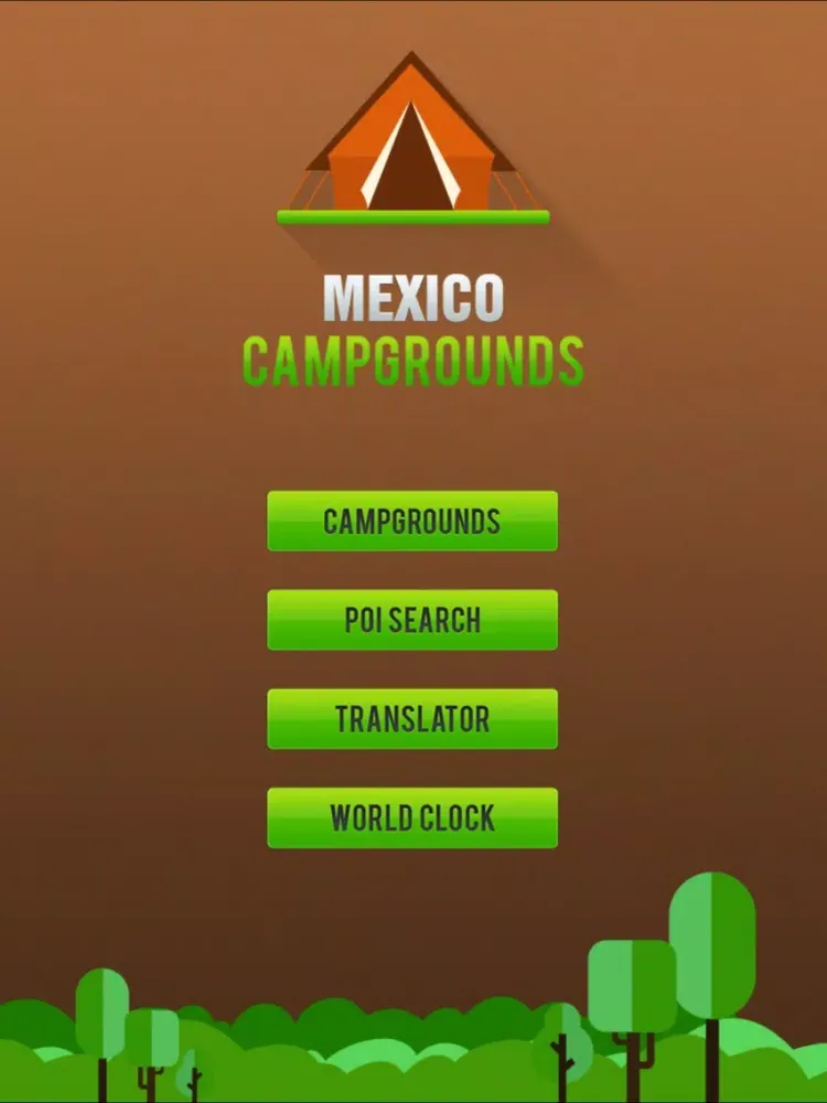 Ảnh chụp màn hình của Mexico Campgrounds & RV Parks iPad 