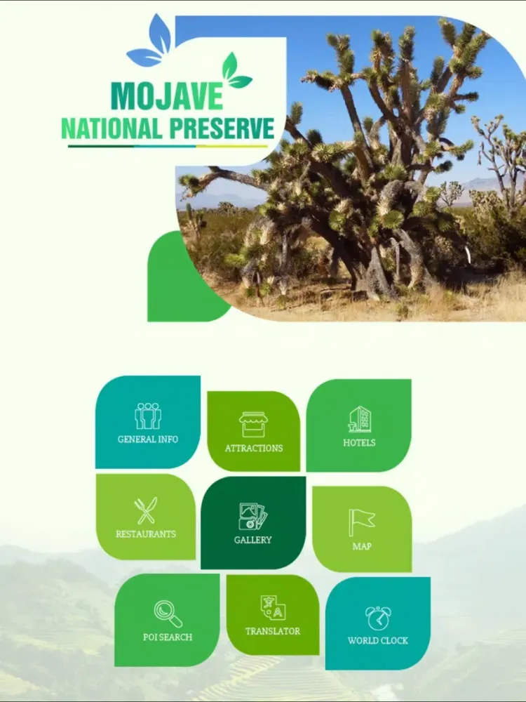 Captures d'écran de Mojave National Preserve Travel Guide iPad 
