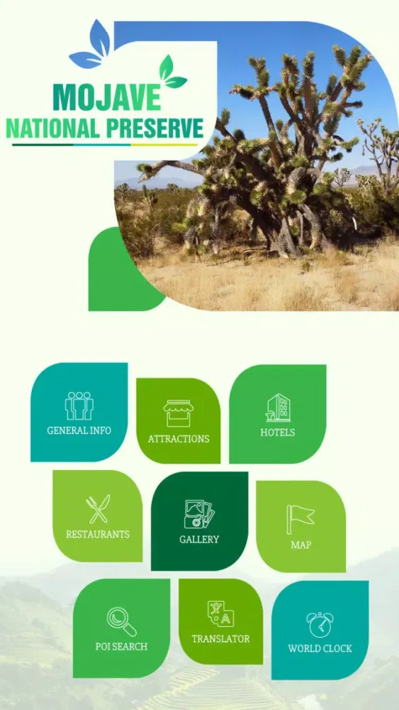Captures d'écran de Mojave National Preserve Travel Guide