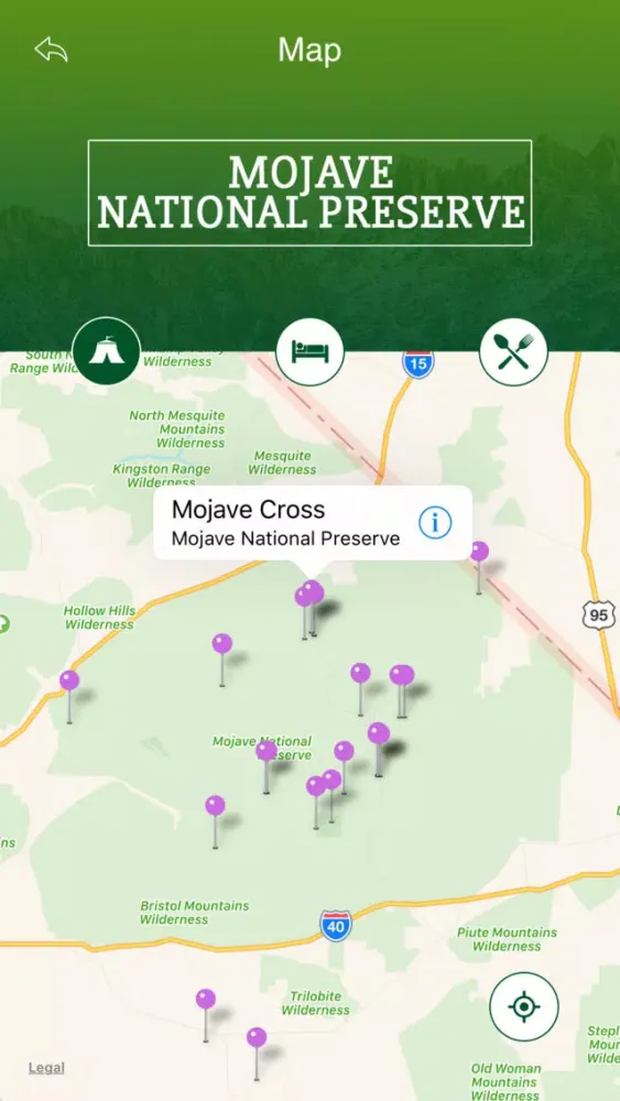Captures d'écran de Mojave National Preserve Travel Guide