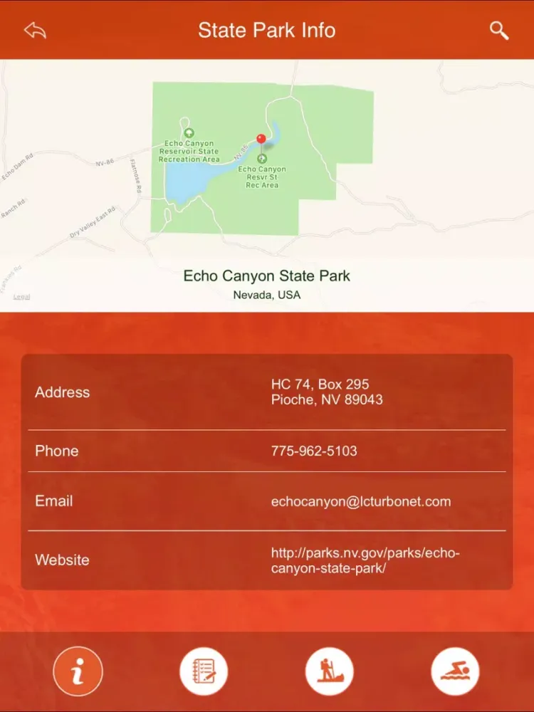 Nevada State Parks & Trails iPad  स्क्रीनशॉट