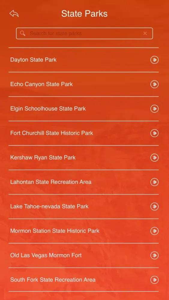 Nevada State Parks & Trails स्क्रीनशॉट