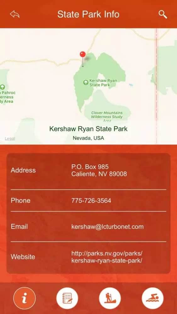 Nevada State Parks & Trails स्क्रीनशॉट