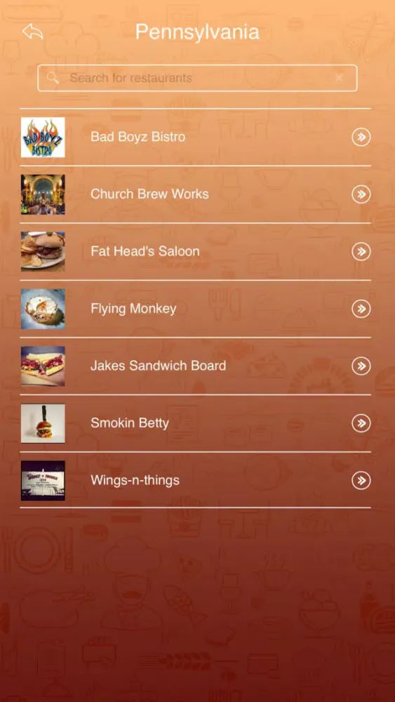Capturas de pantalla de Best App for Outrageous Food