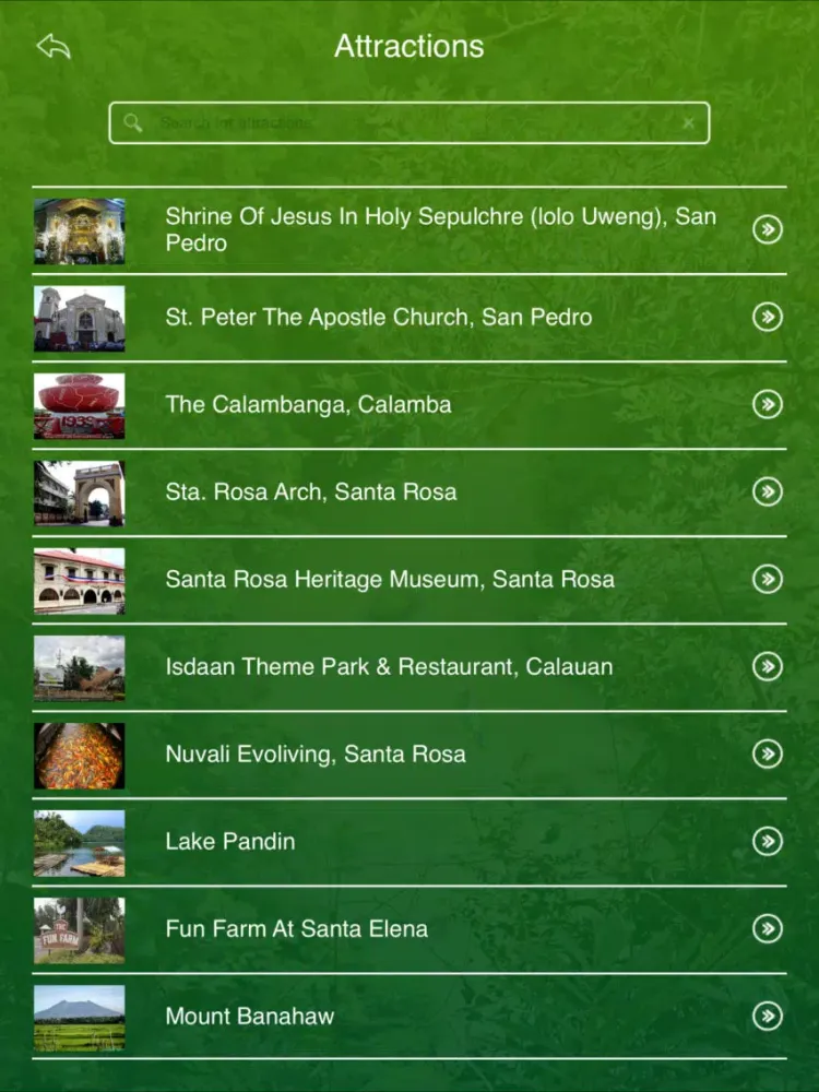 Capturas de pantalla de Pagsanjan Gorge National Park Travel Guide iPad 