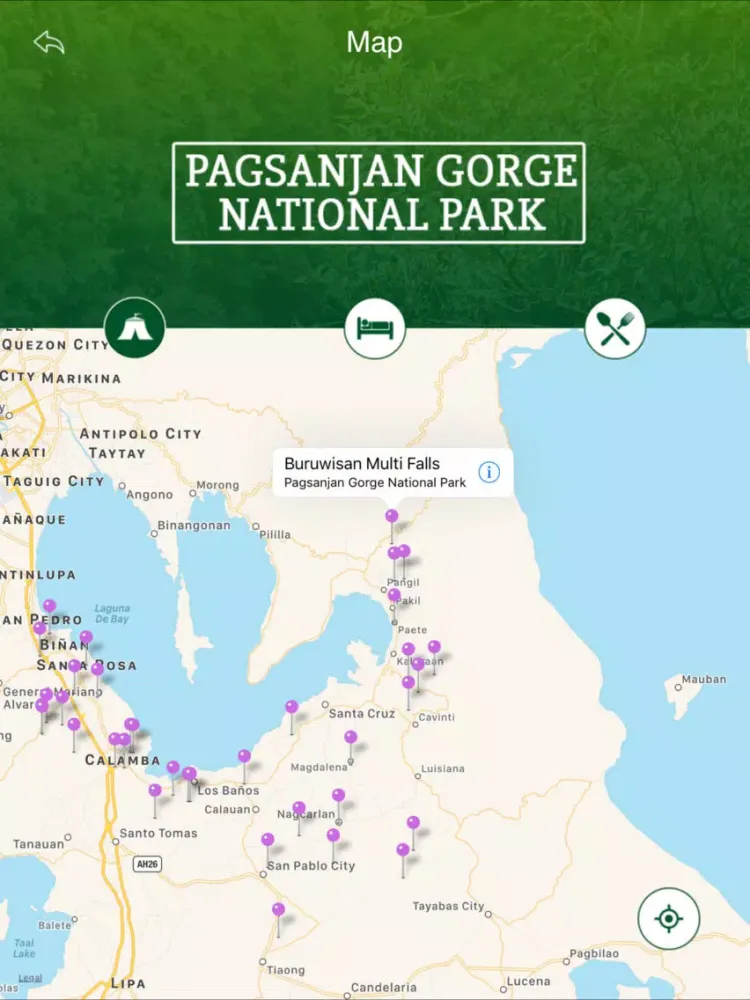 Capturas de pantalla de Pagsanjan Gorge National Park Travel Guide iPad 