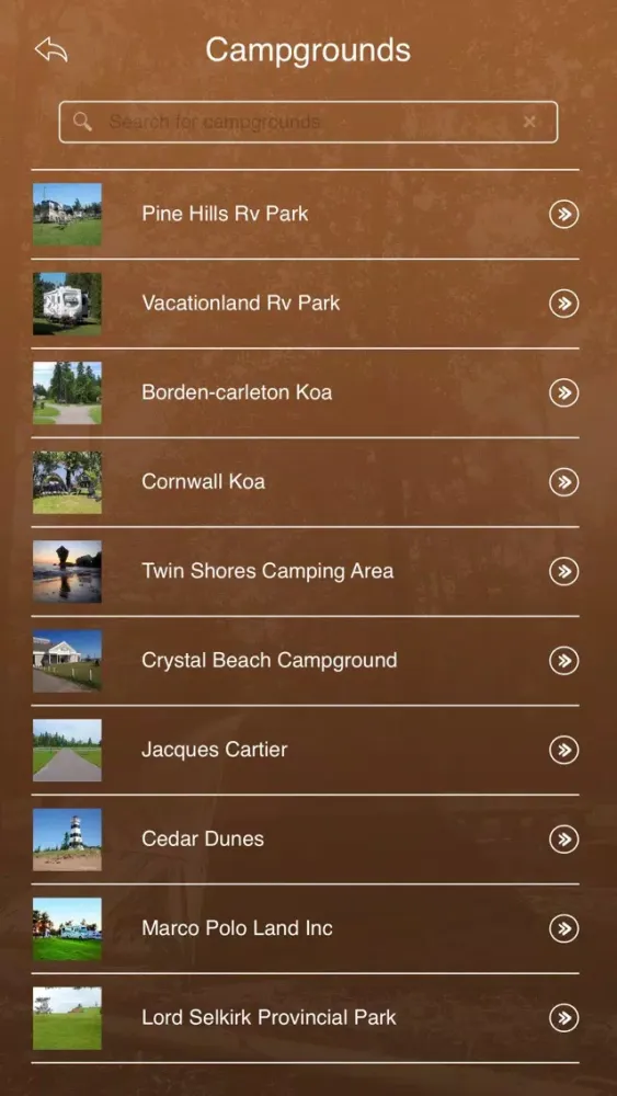 Prince Edward Island Camping Guide Screenshots