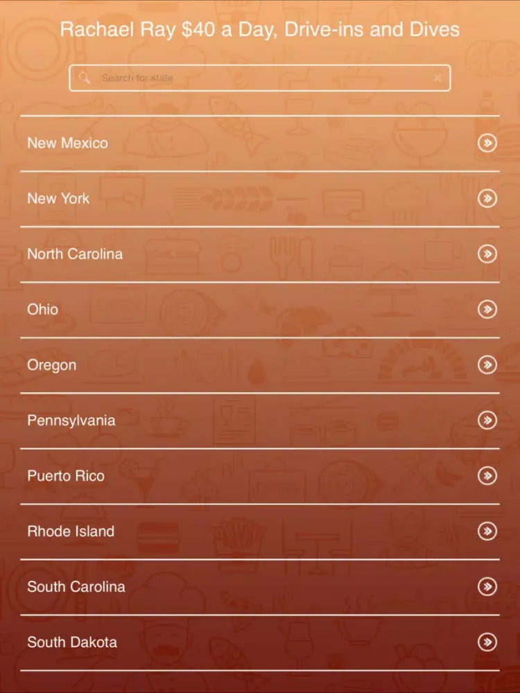 Rachael Ray $40 a Day iPad  Screenshots