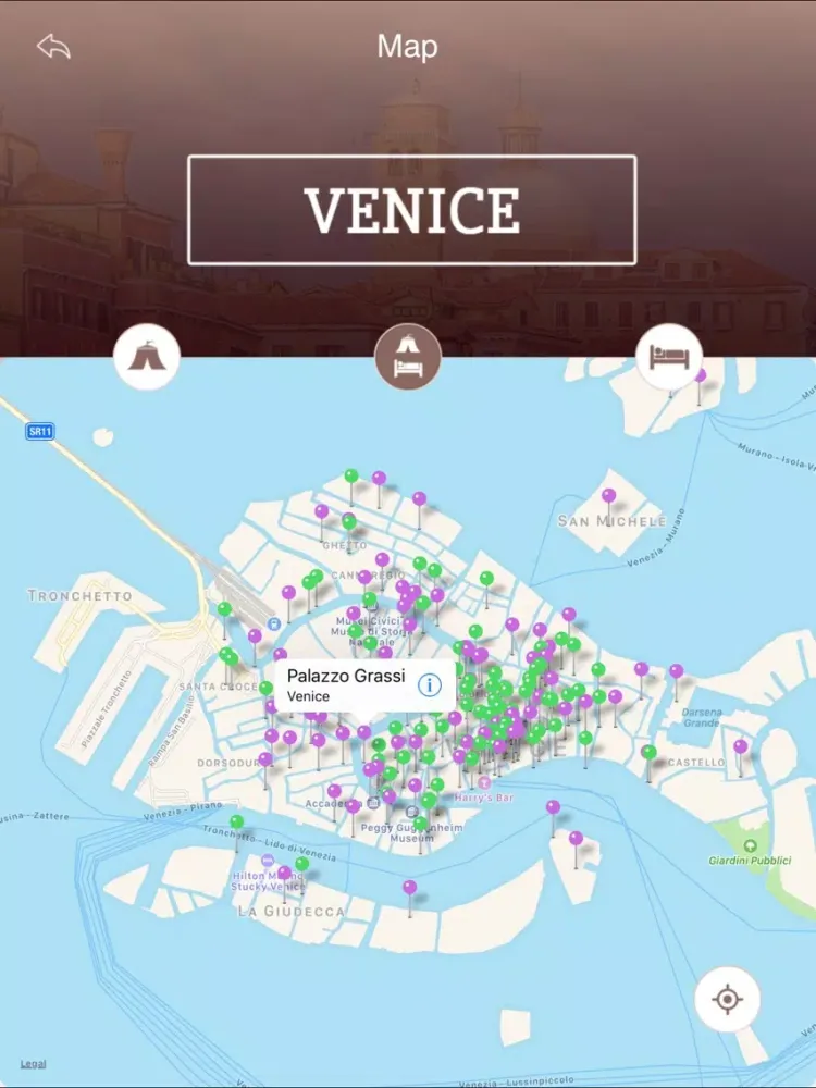 Tourism Venice iPad  Screenshots