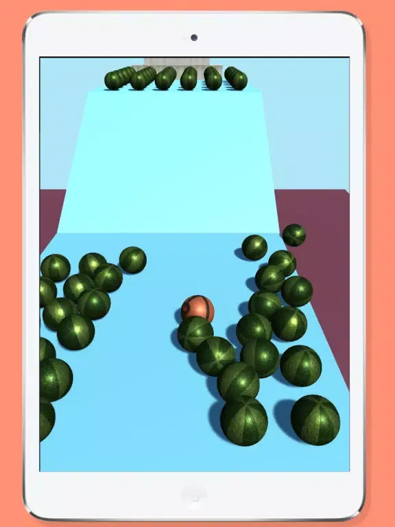 Tangkapan layar Crazy ball push iPad 