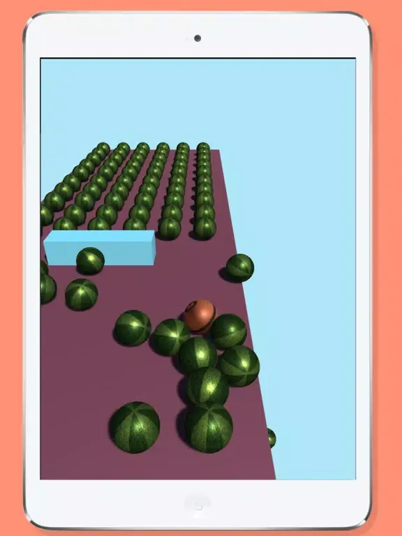 Tangkapan layar Crazy ball push iPad 