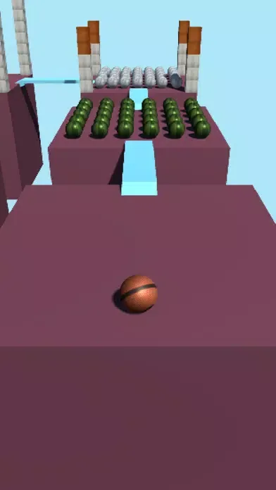 Tangkapan layar Crazy ball push