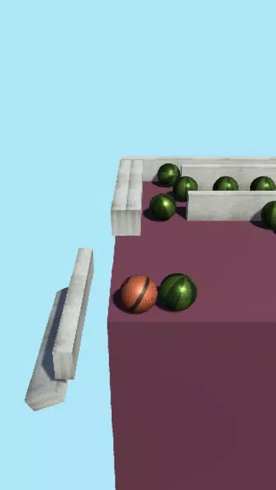 Tangkapan layar Crazy ball push