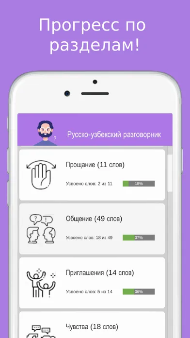 Русско узбекский разговорник سکرین شاٹس
