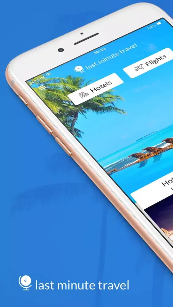 Zrzuty ekranu Last Minute Travel Deals