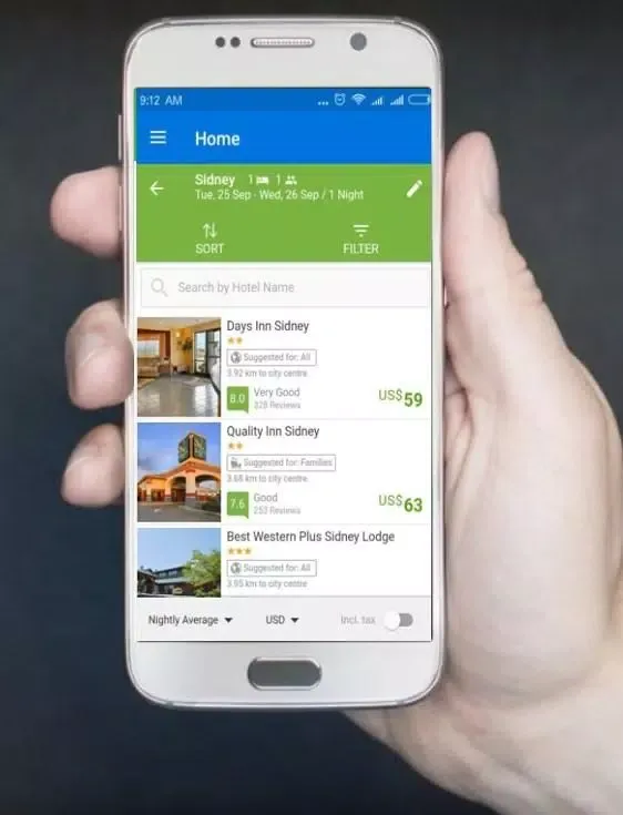 Travelight - Cheaps Flight & Hotel Deal 스크린샷