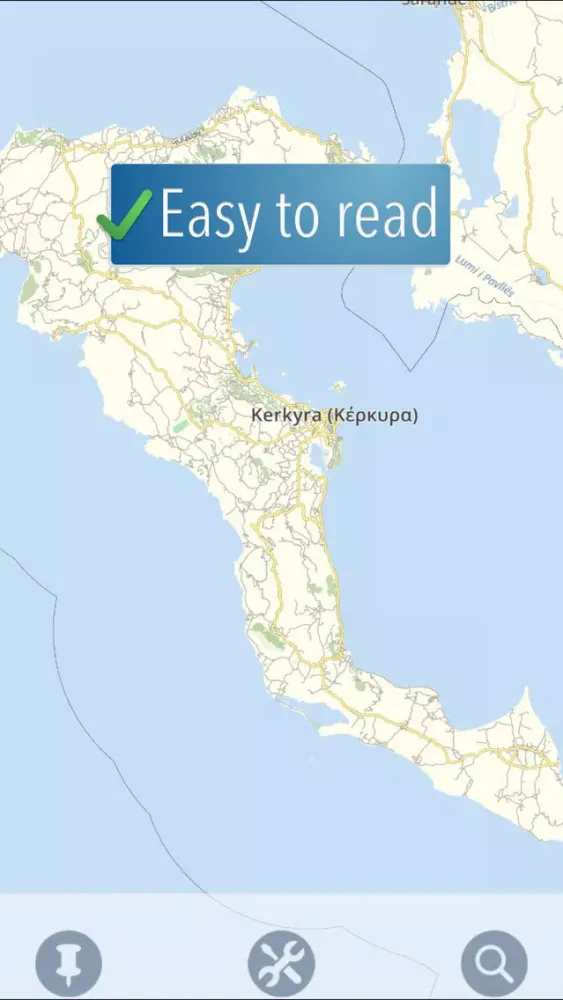 Capturas de pantalla de Corfu Travelmapp