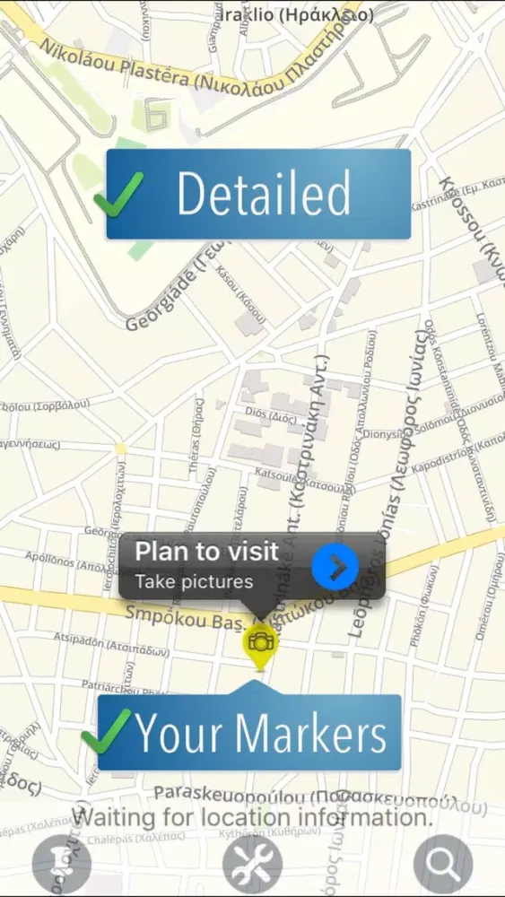 Crete Travelmapp スクリーンショット