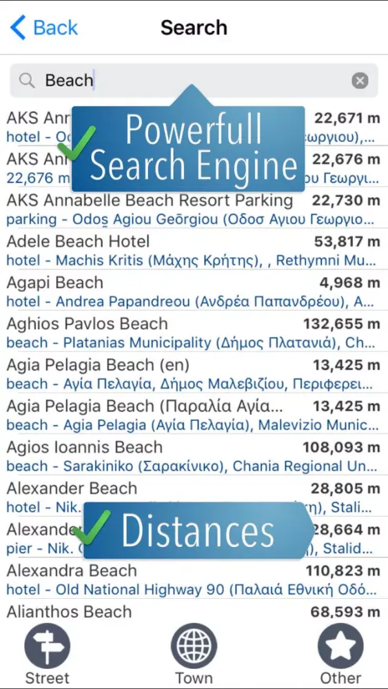 Crete Travelmapp スクリーンショット