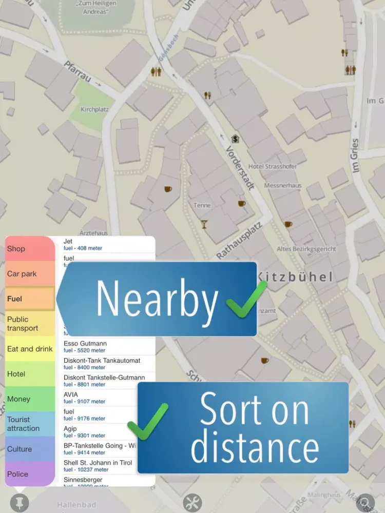 تصاویر Kitzbühel Ski Map iPad 