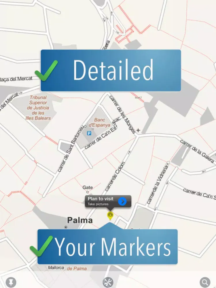 Majorca Travelmapp iPad 应用截图