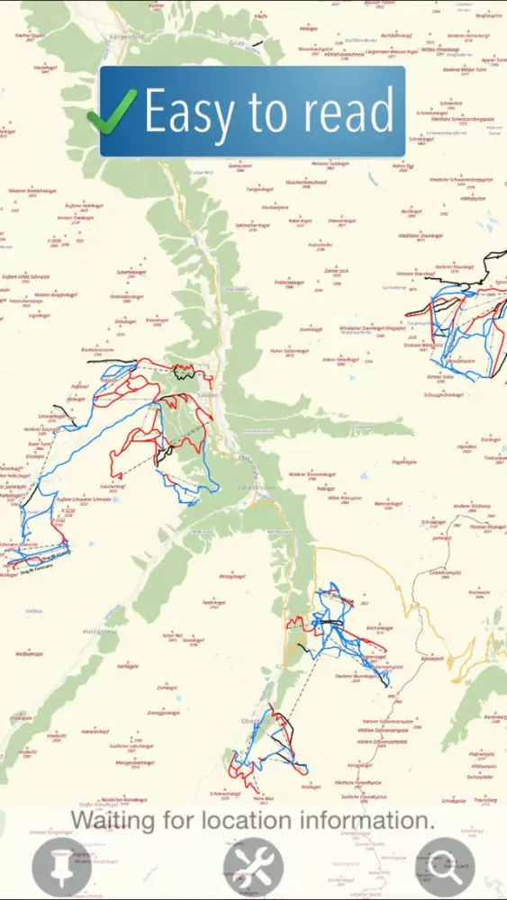 Capturas de pantalla de Ötztal (Sölden) Ski Map