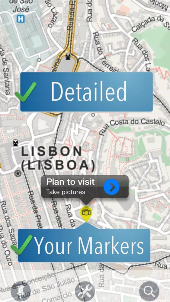 Tangkapan layar Portugal Travelmapp