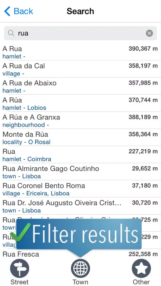 Tangkapan layar Portugal Travelmapp