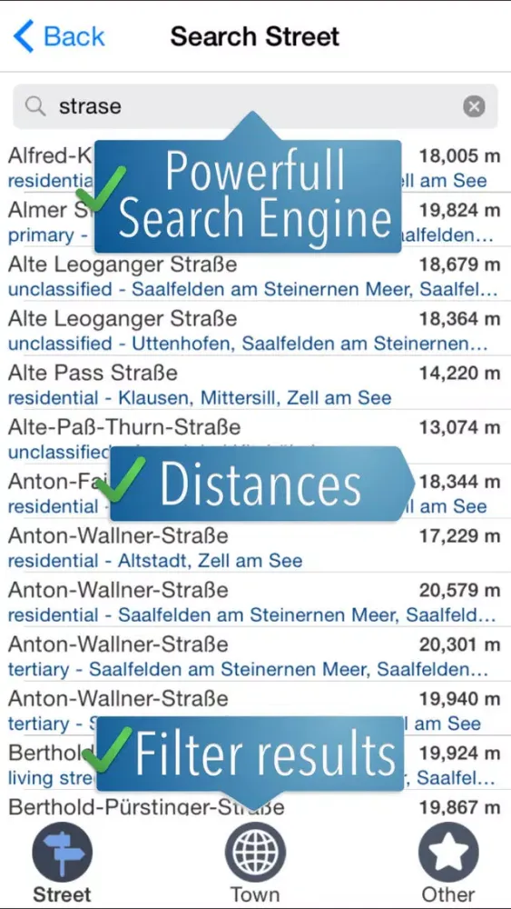 Capturas de pantalla de Saalbach-Hinterglemm Ski Map