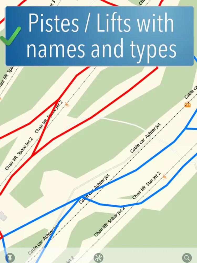 Zrzuty ekranu Ski Amadé Map iPad 