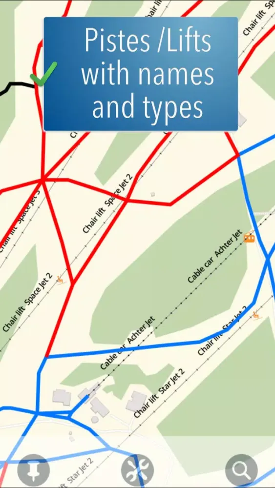 Zrzuty ekranu Ski Amadé Map