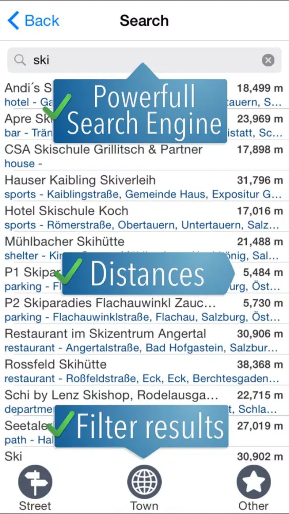 Zrzuty ekranu Ski Amadé Map