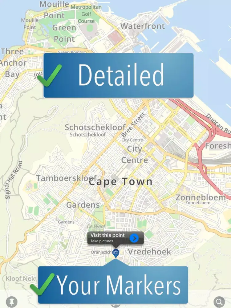 Скриншоты South Africa Travelmapp iPad 