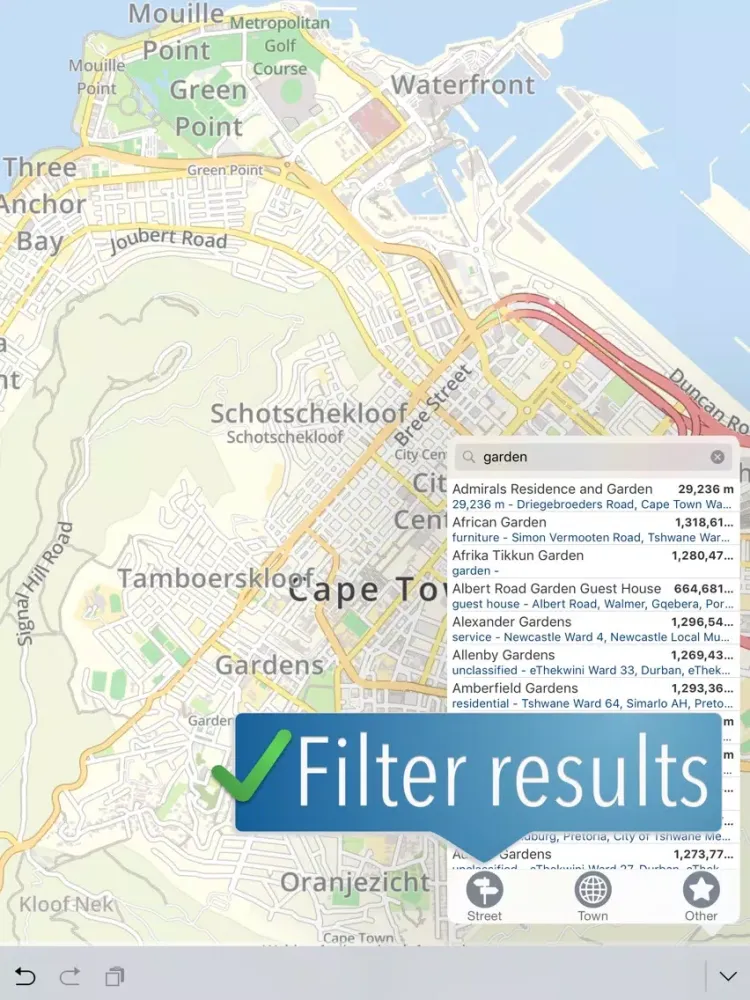 Скриншоты South Africa Travelmapp iPad 