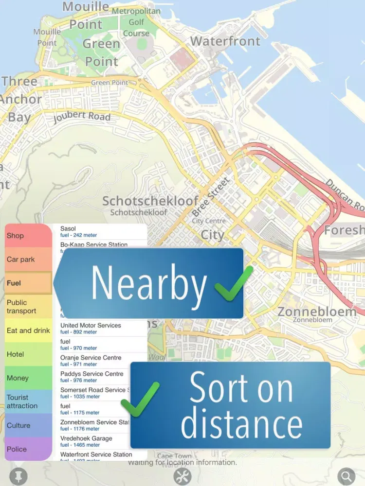 Скриншоты South Africa Travelmapp iPad 
