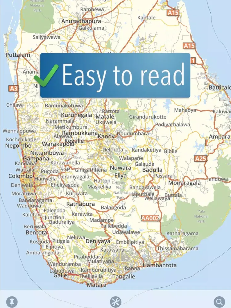 Скриншоты Sri Lanka Travelmapp iPad 