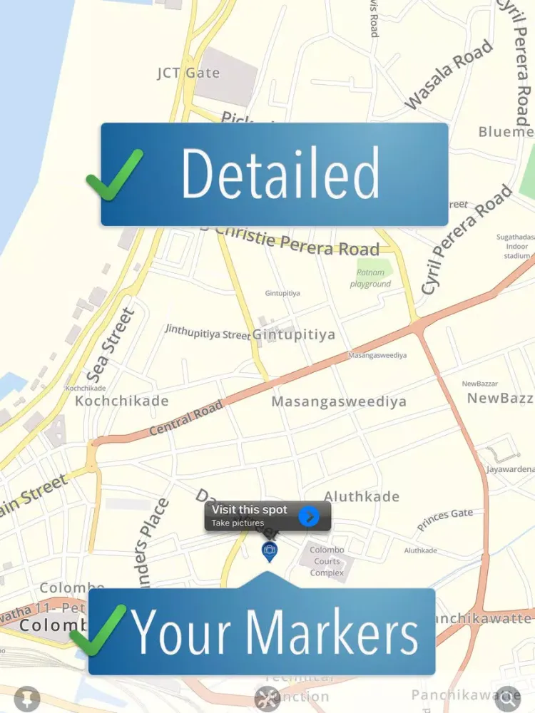 Скриншоты Sri Lanka Travelmapp iPad 