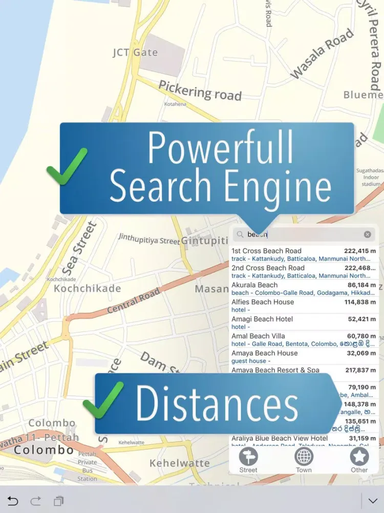 Скриншоты Sri Lanka Travelmapp iPad 