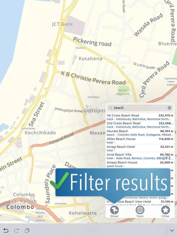 Скриншоты Sri Lanka Travelmapp iPad 