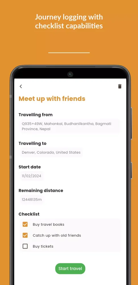 Screenshot di TravelMotto