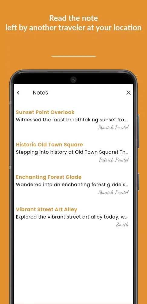 Screenshot di TravelMotto